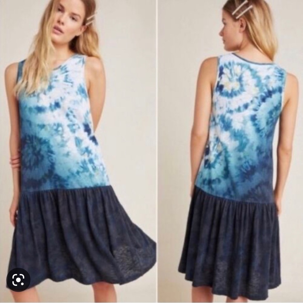 Saturday/Sunday Anthropologie Arlo Tiered Midi Dress